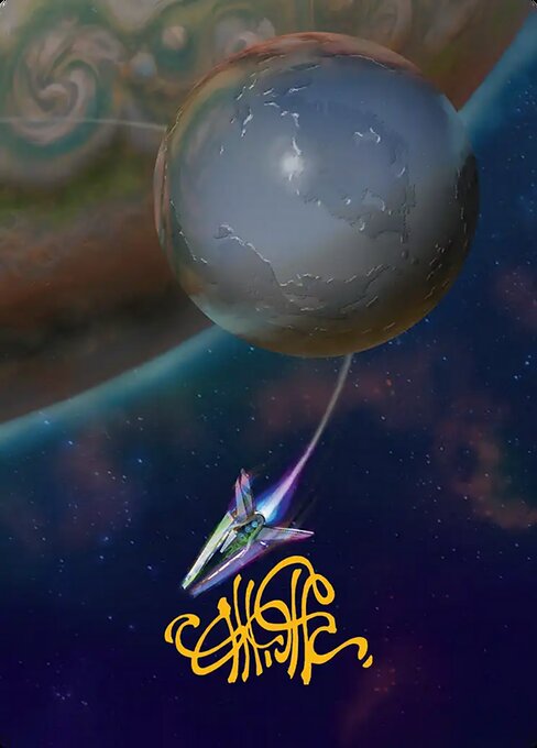 Reflecting Pool - Edge of Eternities Art Series - Borderless