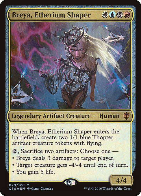 Breya, Etherium Shaper - Commander 2016 - Promo Foil