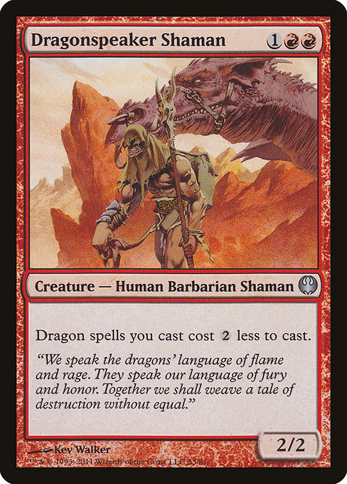 Dragonspeaker Shaman - Duel Decks: Knights vs. Dragons