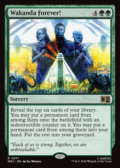 Wakanda Forever! - Marvel Super Heroes Commander
