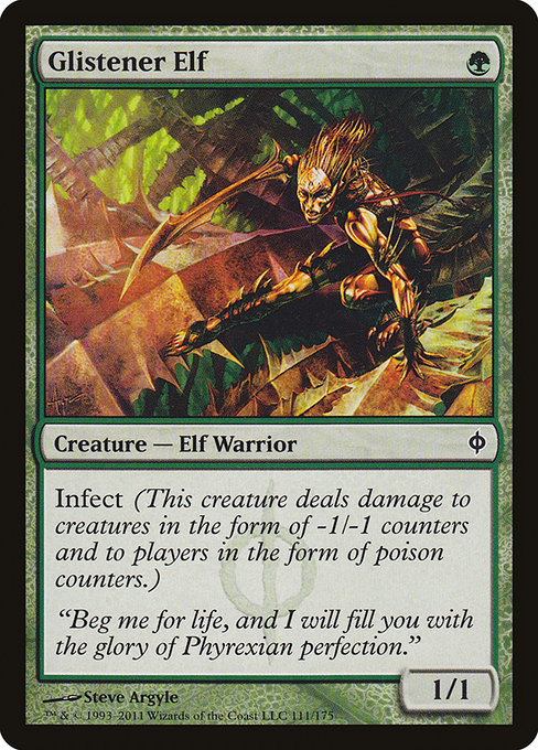 Glistener Elf - New Phyrexia