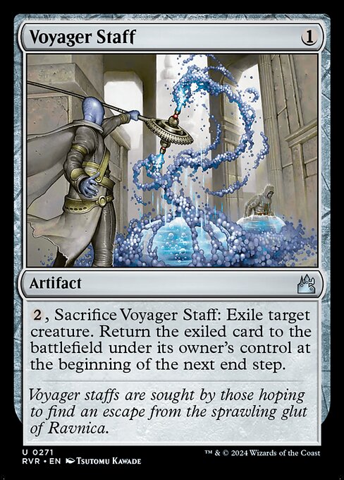 Voyager Staff - Ravnica Remastered