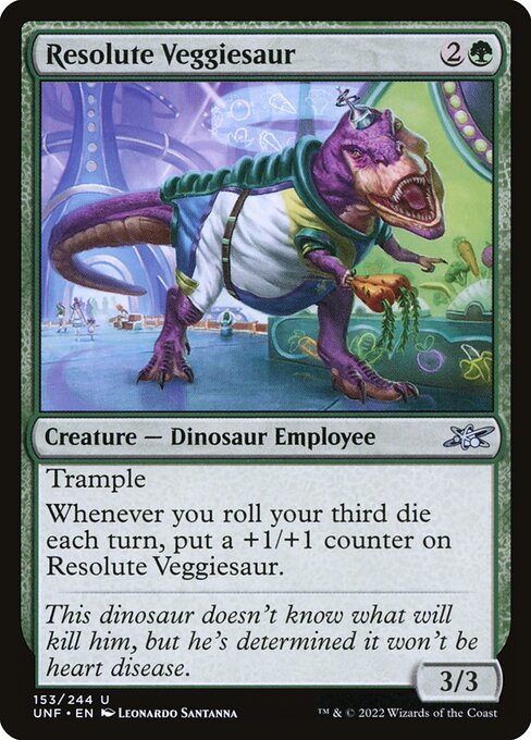 Resolute Veggiesaur - Unfinity