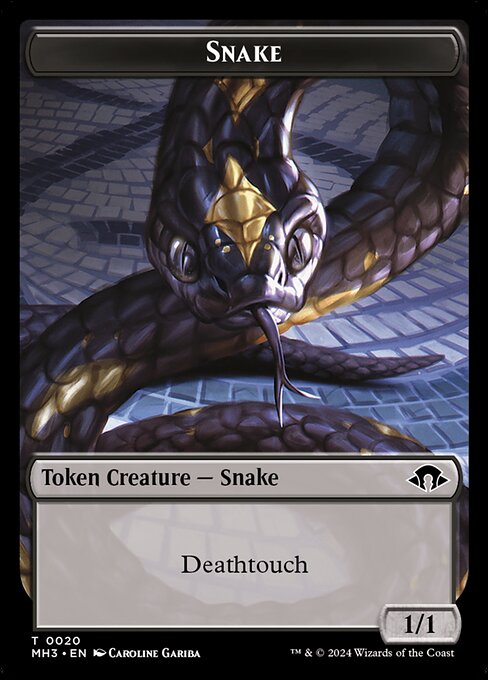 Snake - Modern Horizons 3 Tokens