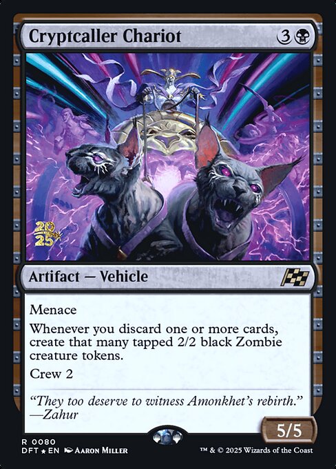 Cryptcaller Chariot - Aetherdrift Promos