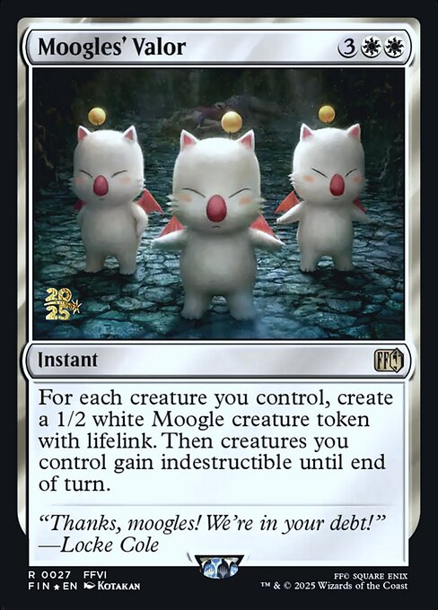 Moogles' Valor - Final Fantasy Promos