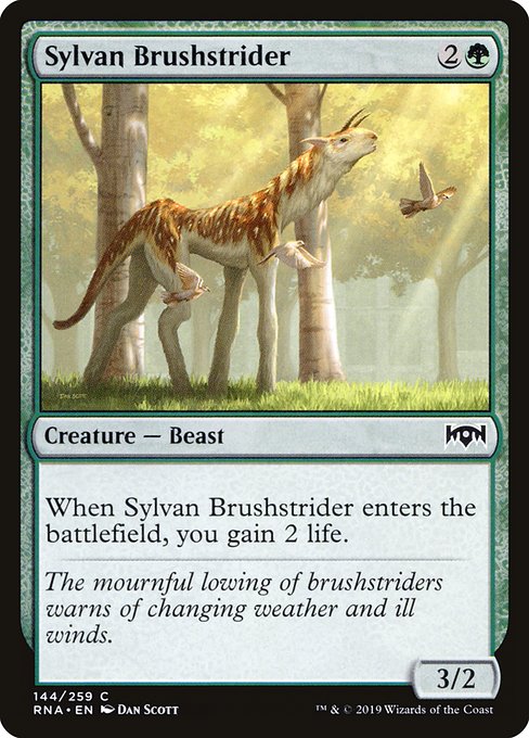 Sylvan Brushstrider - Ravnica Allegiance