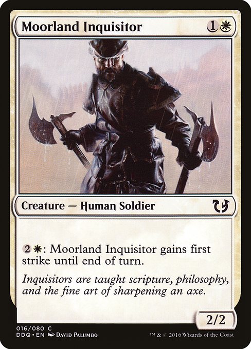 Moorland Inquisitor - Duel Decks: Blessed vs. Cursed