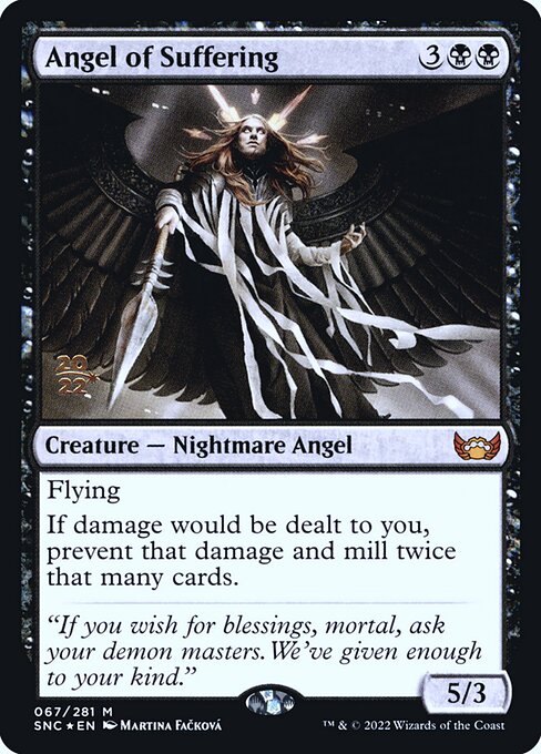 Angel of Suffering - Streets of New Capenna Promos - Promo Foil