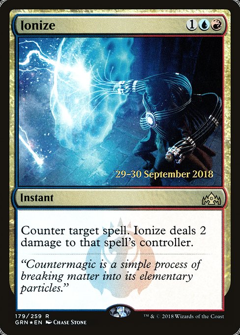 Ionize - Guilds of Ravnica Promos - Promo Foil