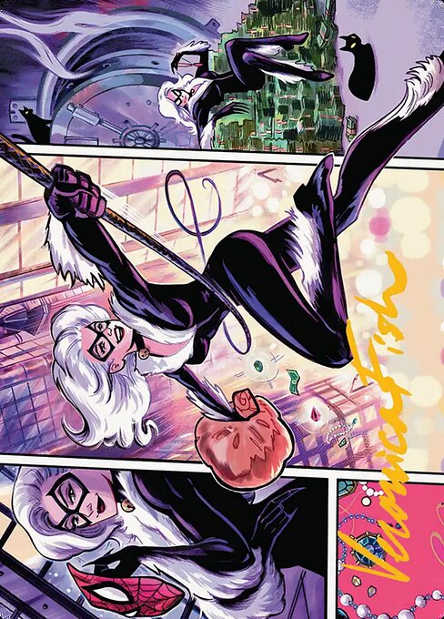 Black Cat, Cunning Thief - Marvel's Spider-Man Art Series - Borderless