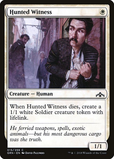 Hunted Witness - Guilds of Ravnica