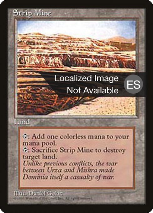 Cantera (Strip Mine) - Fourth Edition Foreign Black Border