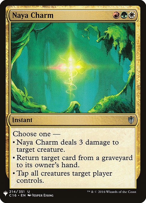 Naya Charm - The List