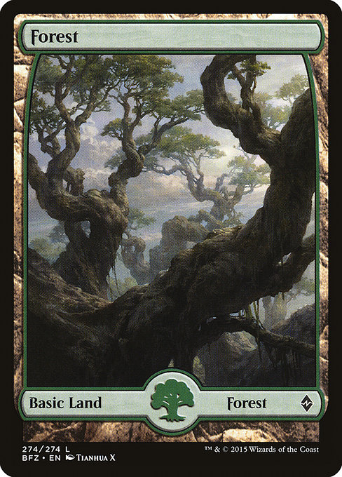 Forest - Battle for Zendikar