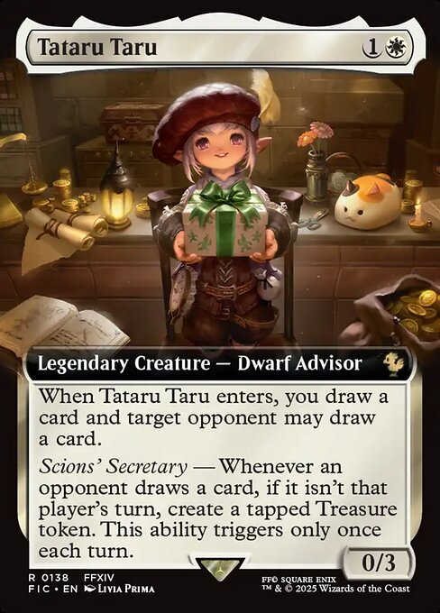 Tataru Taru - Final Fantasy Commander - Extended Art