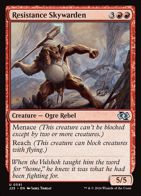 Resistance Skywarden - Foundations Jumpstart