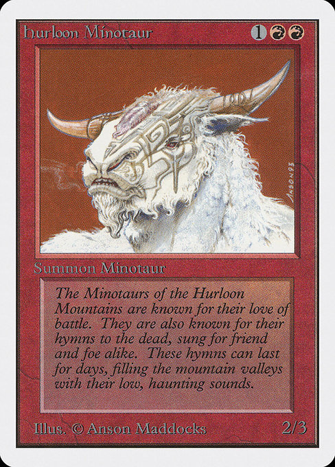 Hurloon Minotaur - Unlimited Edition