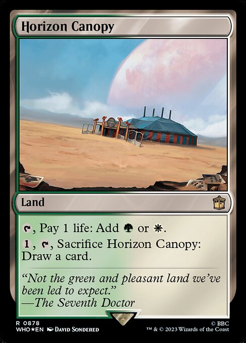 Horizon Canopy - Doctor Who - Surge Foil