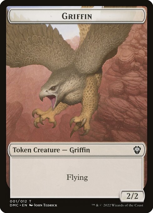 Griffin - Dominaria United Commander Tokens