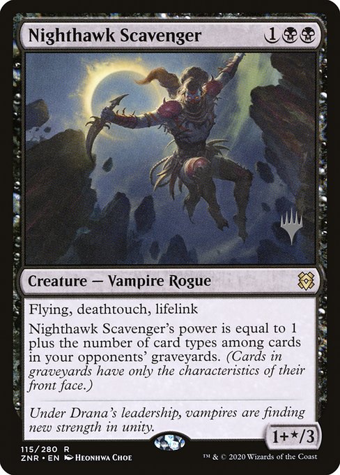 Nighthawk Scavenger - Zendikar Rising Promos