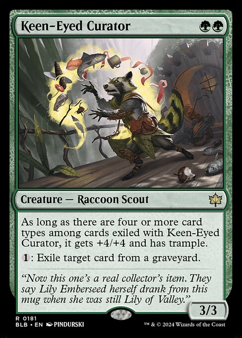 Keen-Eyed Curator - Bloomburrow