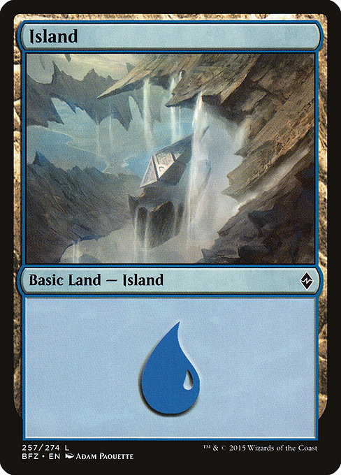 Island - Battle for Zendikar