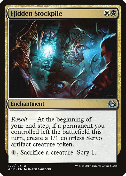 Hidden Stockpile - Aether Revolt