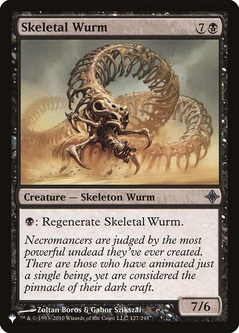 Skeletal Wurm - The List