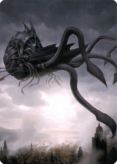 Nautiloid Ship - Battle for Baldur's Gate Art Series - Borderless