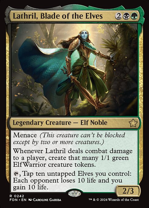 Lathril, Blade of the Elves - Foundations