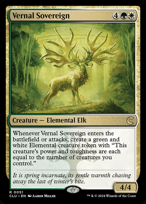 Vernal Sovereign - Ravnica: Clue Edition