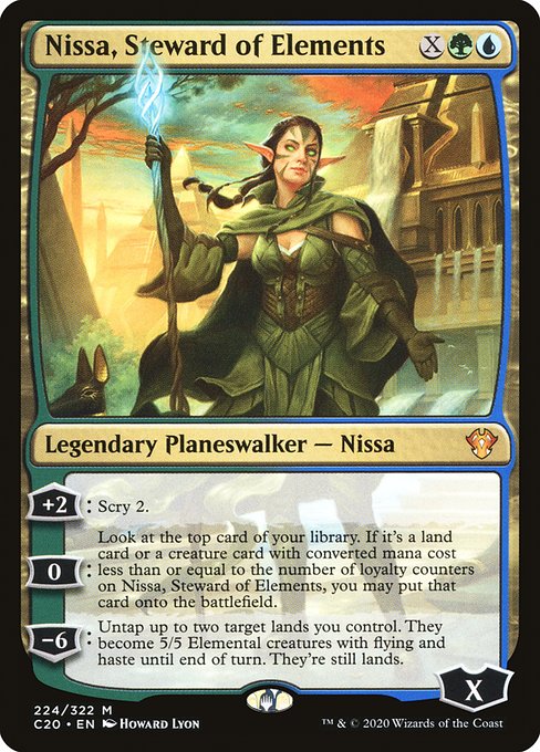 Nissa, Steward of Elements - Commander 2020