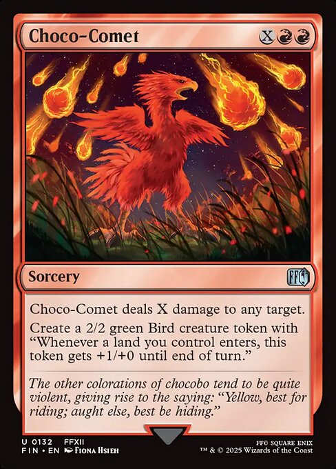 Choco-Comet - Final Fantasy