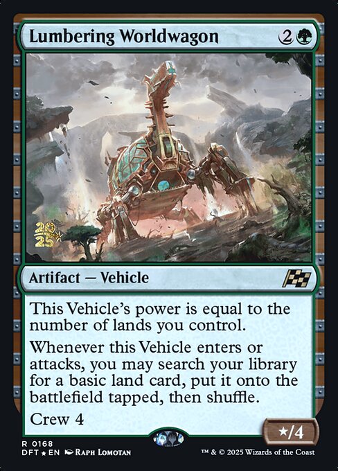 Lumbering Worldwagon - Aetherdrift Promos