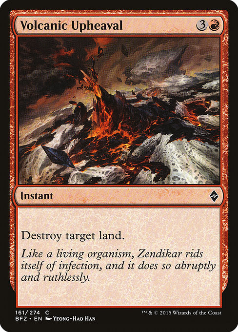 Volcanic Upheaval - Battle for Zendikar