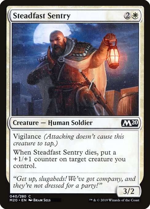 Steadfast Sentry - Core Set 2020