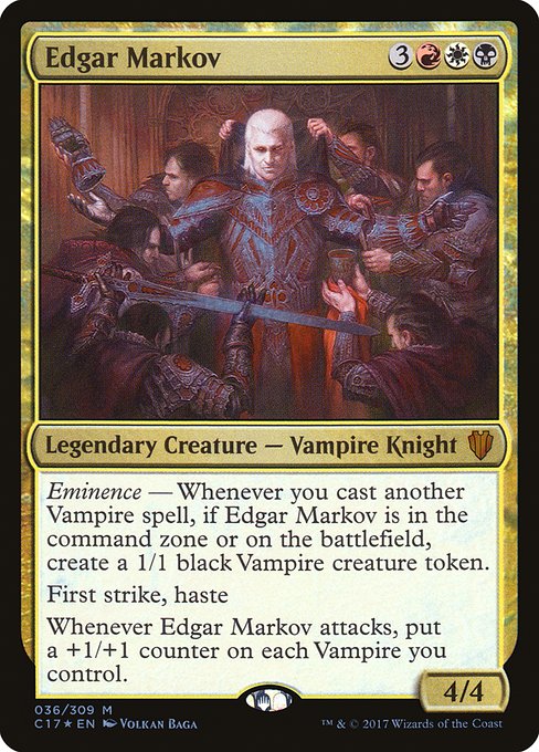 Edgar Markov - Commander 2017 - Promo Foil