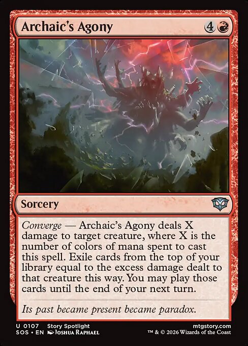 Archaic's Agony - Secrets of Strixhaven
