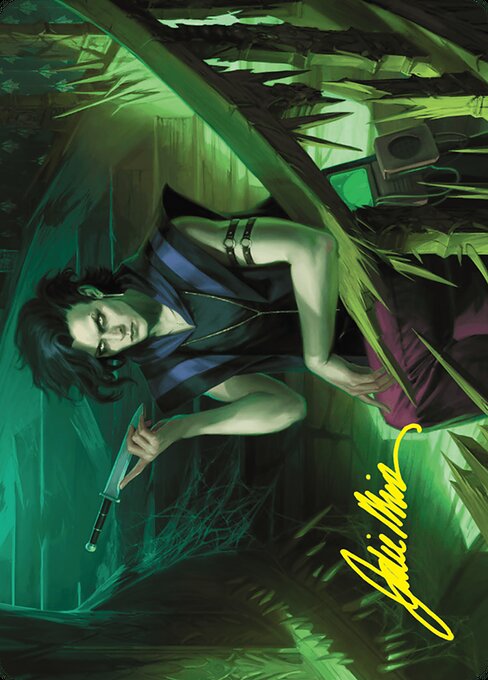 Winter, Misanthropic Guide - Duskmourn: House of Horror Art Series - Borderless