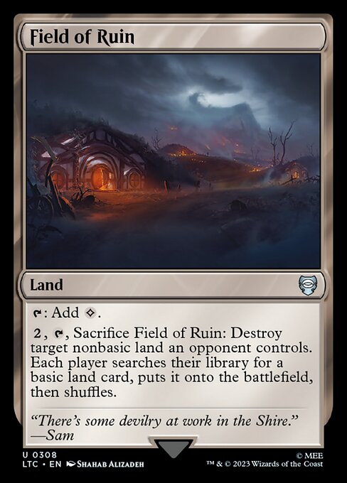 Field of Ruin - Tales of Middle-earth Commander