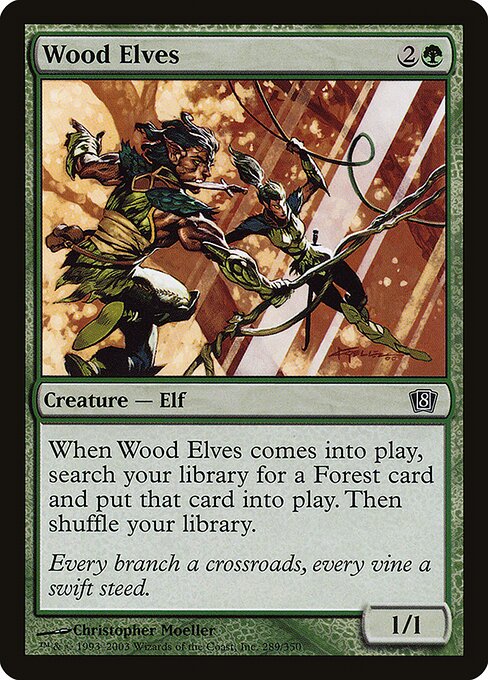 Wood Elves - Eighth Edition - Promo Foil