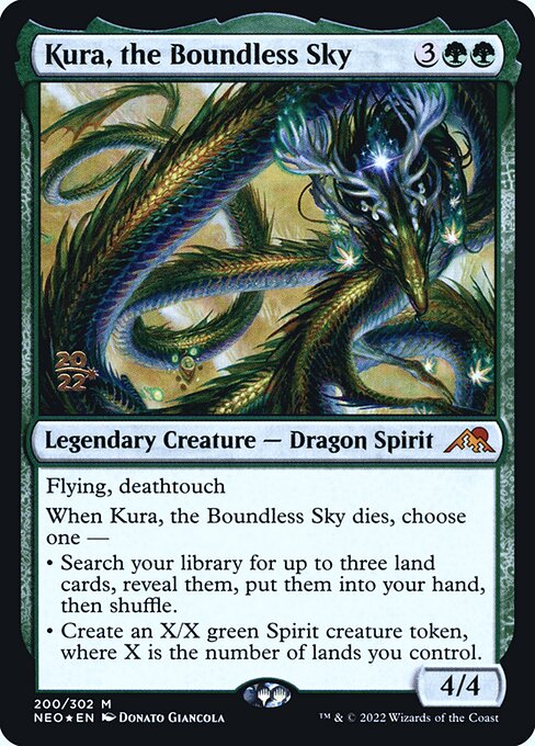 Kura, the Boundless Sky - Kamigawa: Neon Dynasty Promos - Promo Foil