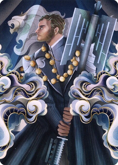 Rafiq of the Many - New Capenna Art Series - Borderless