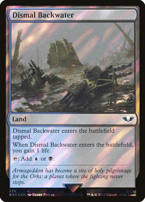 Dismal Backwater - Warhammer 40,000 Commander - Surge Foil