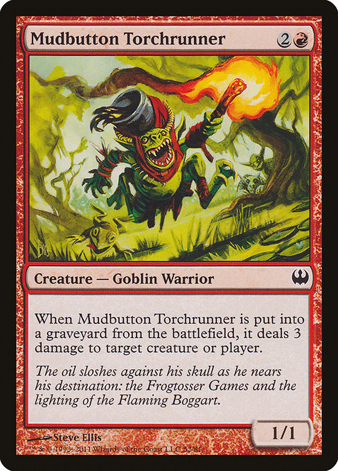 Mudbutton Torchrunner - Duel Decks: Knights vs. Dragons