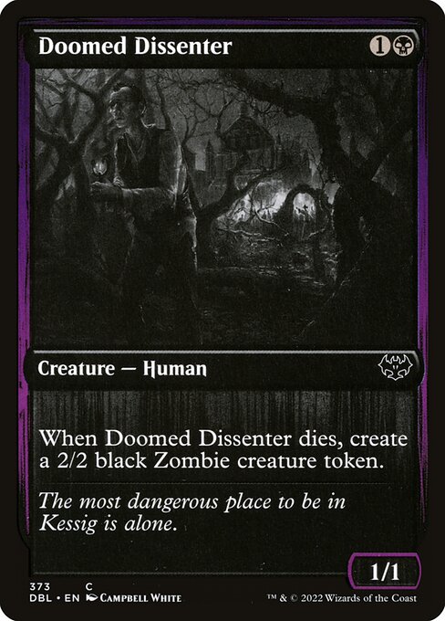 Doomed Dissenter - Innistrad: Double Feature