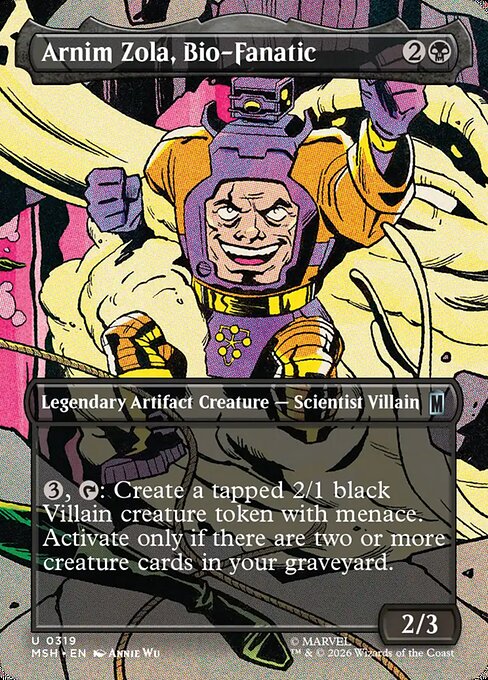 Arnim Zola, Bio-Fanatic - Marvel Super Heroes - Borderless