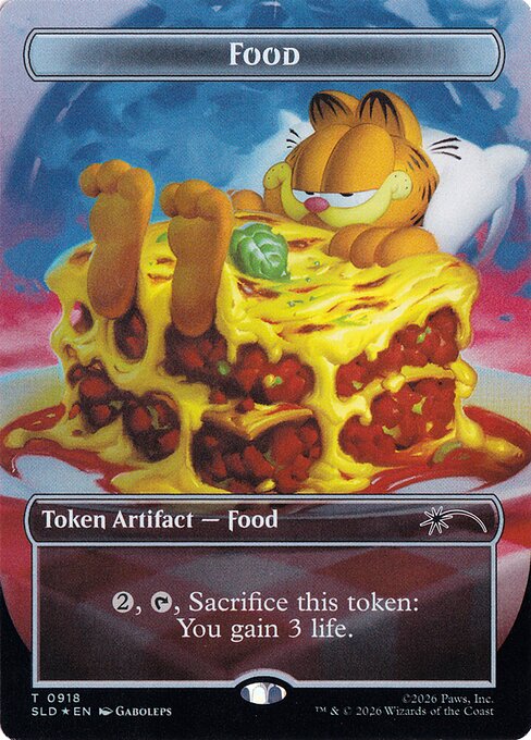 Food - Secret Lair Drop - Borderless