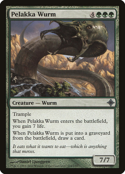 Pelakka Wurm - Rise of the Eldrazi